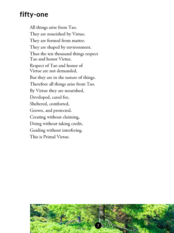 Tao Te Ching E-Book Page Three Image